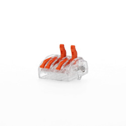 Conector empalme 5 tomas de 0,75a 2,5mm