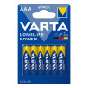 Pila alkalina longlife power aaa - lr-3 varta (blister 6 unid.)