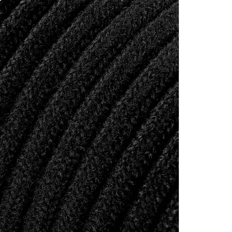 Cable cordon tubulaire 2x0.75mm c41 negro 5m