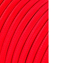 Cable cordon tubulaire 2x0,75mm c62 rojo 5m