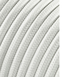 Cable cordon tubulaire 2x0,75mm c01 blanco 5m