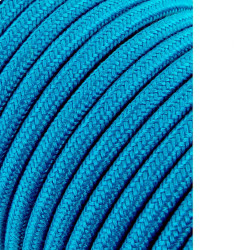 Cable cordon tubulaire 2x0,75mm c68 azul claro 5m