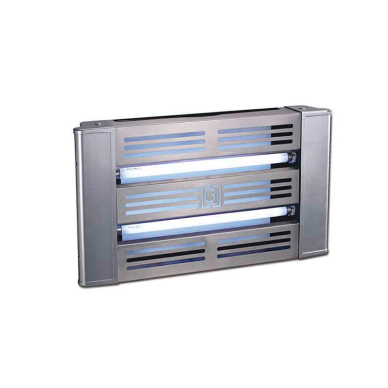 Exterminador de insectos con placa adhesiva 2x15w 61x8,5x35cm edm