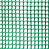 Rollo de malla ligera cadrinet color verde 1x25m cuadro: 4,5x4,5mm nortene