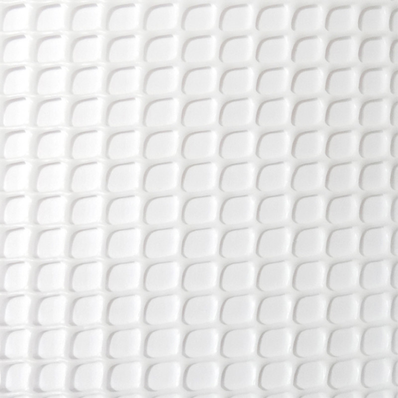 Rollo de malla ligera cadrinet color blanco 1x25m cuadro: 4,5x4,5mm nortene