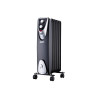 Radiador modelo "black edition" - sin aceite - (6 elementos) - 400/600/1000w - edm