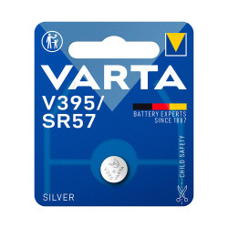 Micro pila de boton varta silver sr57 - v395 1,55v (blister 1 unid.) ø9,5x2,73mm