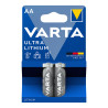 Pila varta ultra lithium aa - lr06 (blister 2 unid.) ø14,5x50,5mm