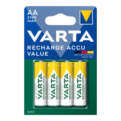 Pila varta recargable accu aa - lr06 2100ma (blister 4 unid.) ø14,5x50,5mm