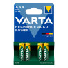 Pila varta recargable accu power aaa - lr03 800ma (blister 4 unid.) ø10,5x44,5mm