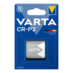 Pila varta lithium cr-p2 6v (blister 1 unid.) 34,5x19,5x35mm