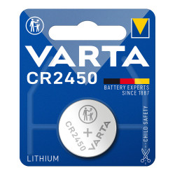 Pila varta lithium cr2450 3v (blister 1 unid.) ø24,5x5,0mm