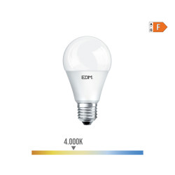 Bombilla standard led e27 15w 1521lm 4000k luz dia ø6x11,5cm edm