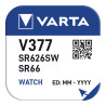 Micro pila de boton varta silver sr66 - v377 1,55v (blister 1 unid.) ø6,8x2,5mm