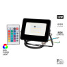 Foco proyector led rgb 10w 806lm 12x8,8x2,4cm edm