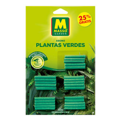 Bastoncitos fertilizantes para plantas verdes 45g. 231100 massó