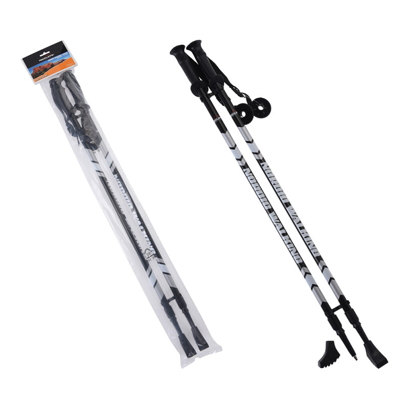 Conjunto de 2 palos de trekking extensibles 110-140cm redcliffs