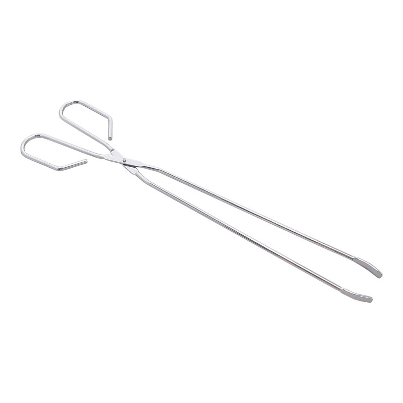 Pinzas para barbacoa cromadas 4mm 35cm edm