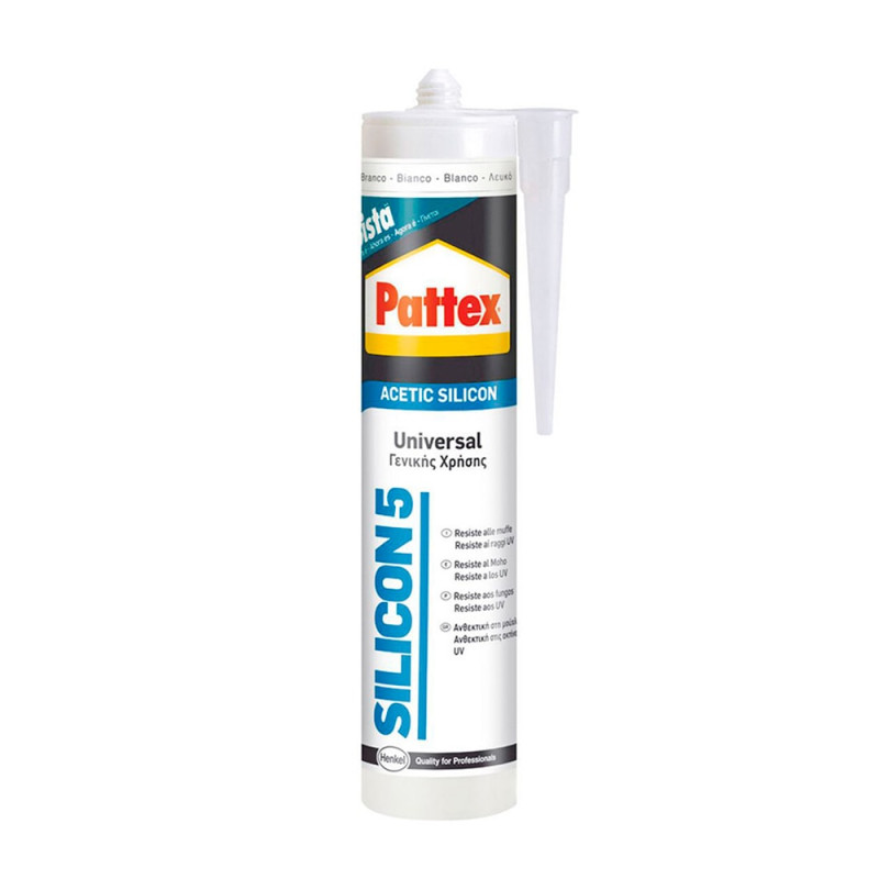 Pattex silicona universal blanco 280ml 1534266