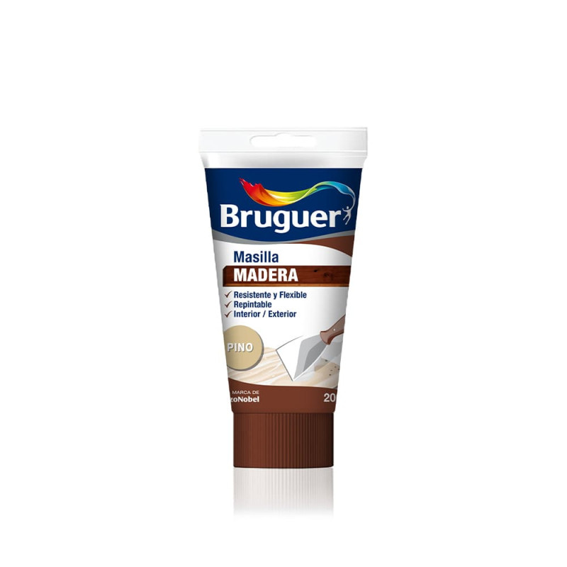 Masilla madera pino 200g 5196385 bruguer