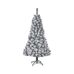 Arbol de navidad efecto escarcha con 266 ramas ø86x155cm