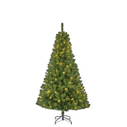 Arbol de navidad con luces led integradas 525 ramas 185cm