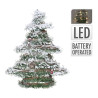 Arbol de navidad de rattan con leds 40cm