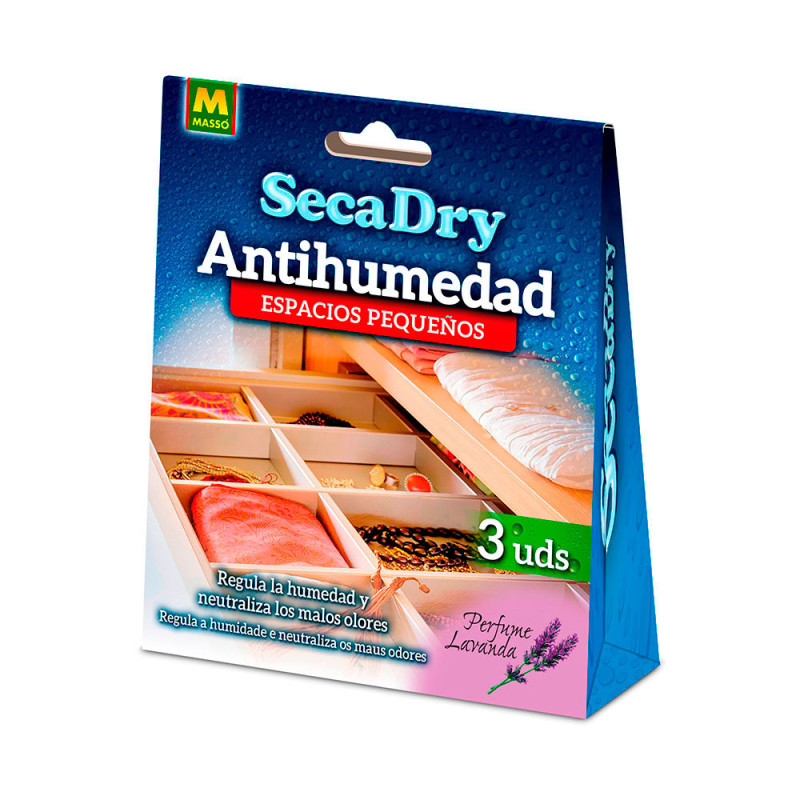 Secadry bolsa en gel 3x30g 231587 masso