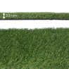 Césped artificial 30mm rollo 1x5m color verde modelo: gracefull edm