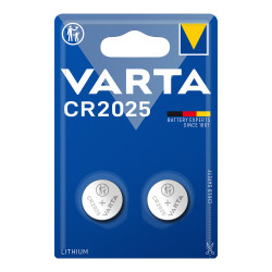 Micropila lithium cr2025 3v varta (blister 2 unid.) ø20,0x2,5mm