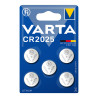 Micropila lithium cr2025 3v varta (blister 5 unid.) ø20,0x2,5mm