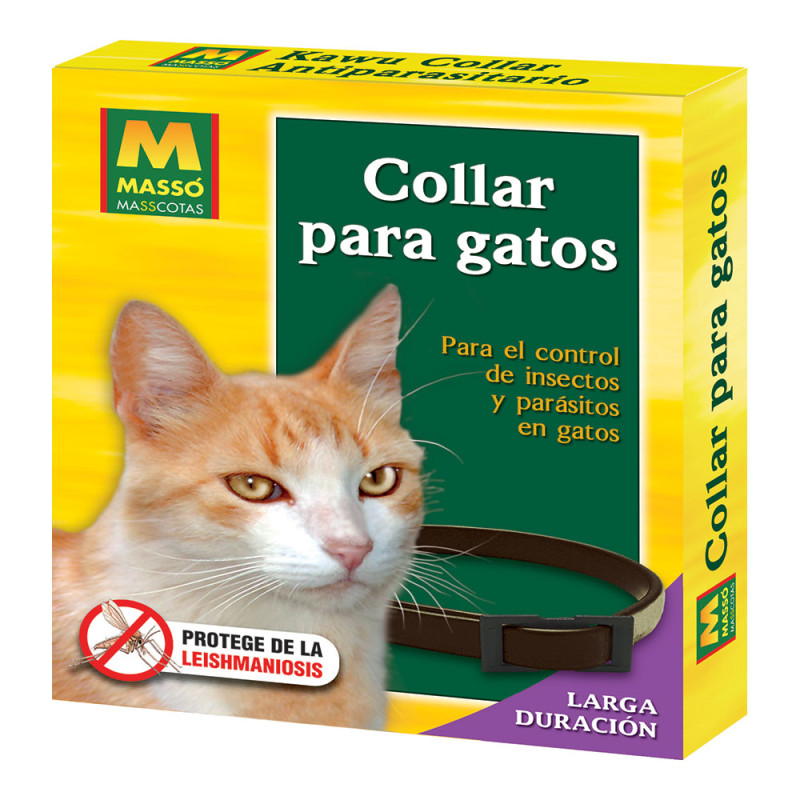 Collar antiparasitos para gatos 231215n masso