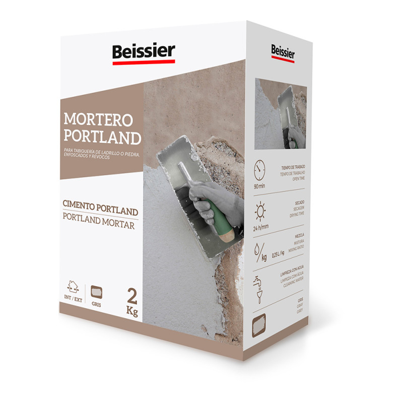 Mortero portland 2kg beissier 70303-001