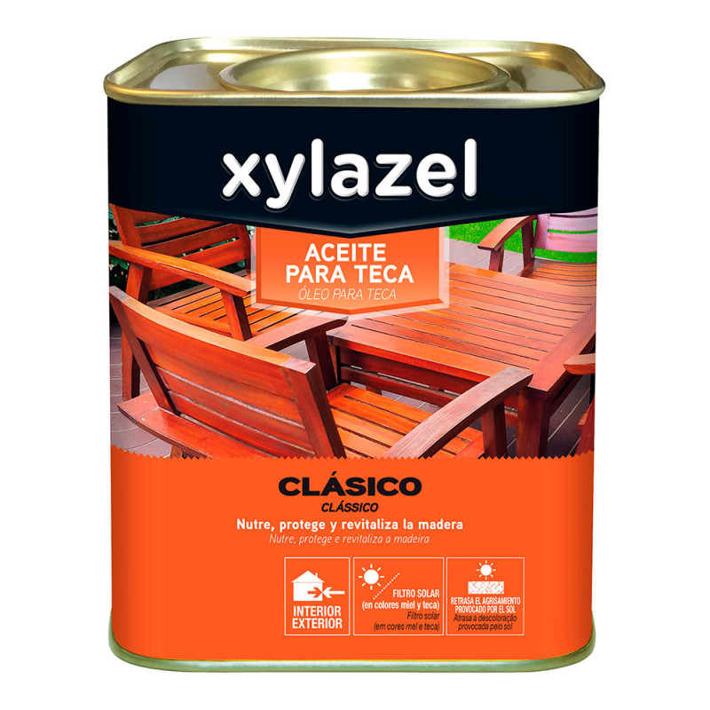 Xylazel aceite para teca color teca 0.750l 5396265