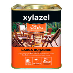 Xylazel aceite para teca larga duracion color natural 0.750l 5396292