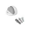 Tope puerta metalico con tornillo blanco (blister) inofix