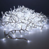 Guirnalda led compact parpadeante exterior blanco frio 16m 500 leds cable blanco