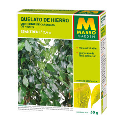 Quelato de hierro 50g. fertilizante 234078n massó