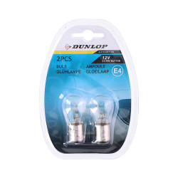 Pack 2 bombillas 12v 21/5w recambio coche dunlop