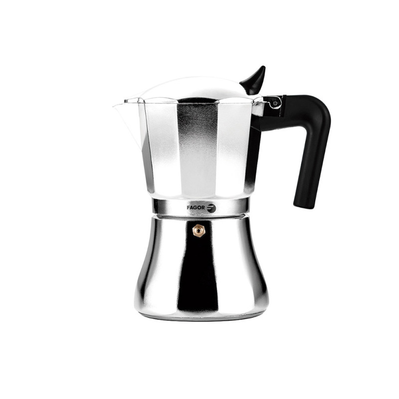 Cafetera cupy 6 tazas aluminio 3004 fagor