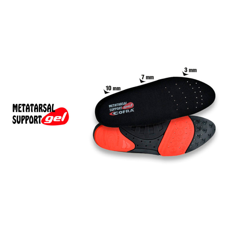 Plantilla metatarsal support gel talla 36 cofra