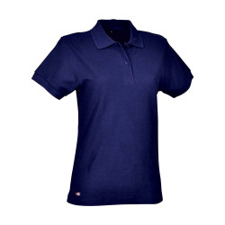 Polo woman giza azul marino cofra talla s