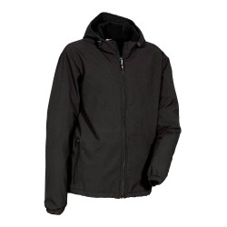 Cazadora softshell vannas negro cofra talla s