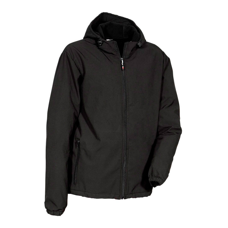 Cazadora softshell vannas negro cofra talla m