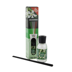 Difusor aroma mikado flores blancas 125ml magic lights