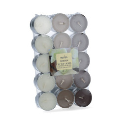 Pack 30 unid. velas con aroma vainilla 3,7cm magic lights