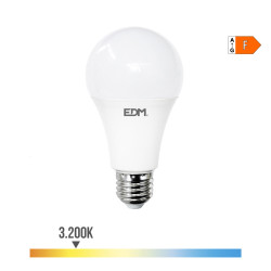 Bombilla standard led e27 24w 2700lm 3200k luz calida ø7x13,6cm edm