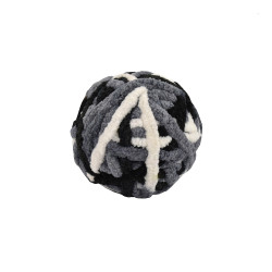 Pelota de lana gris ø6cm nayeco