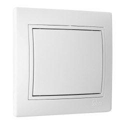 Tapa ciega de empotrar blanco serie europa solera erp75u