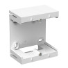 Accesorio para hacer ampliaciones de la caja erp-100u blanco. serie europa solera (retractilado) erp-cp100u